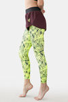 Zelocity Quick Dry Gym Leggings - Neon Yellow — thumbnail 2